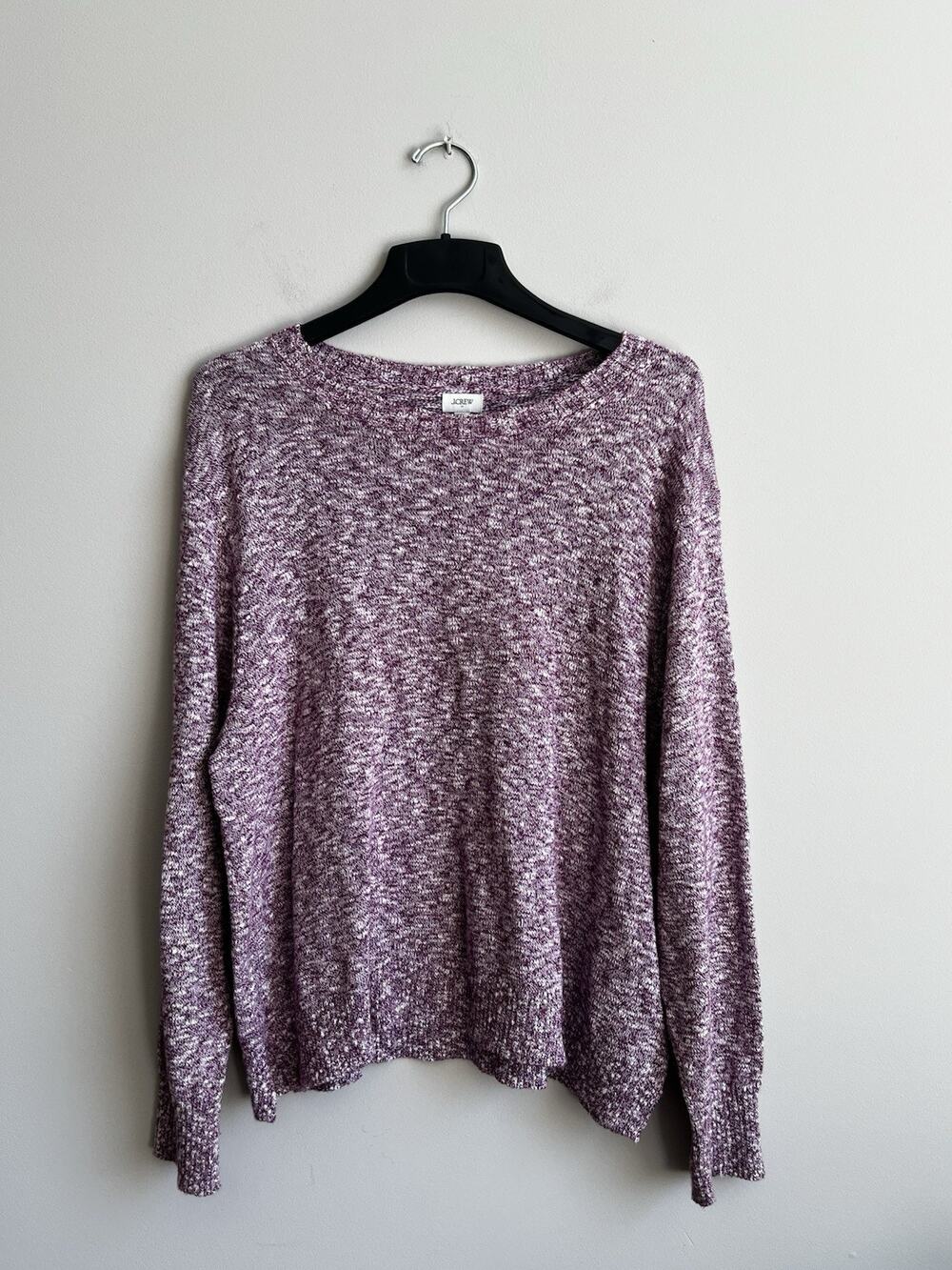 J Crew Knit Sweater Size XXL Crewneck Marled Beach Casual Lightweight
